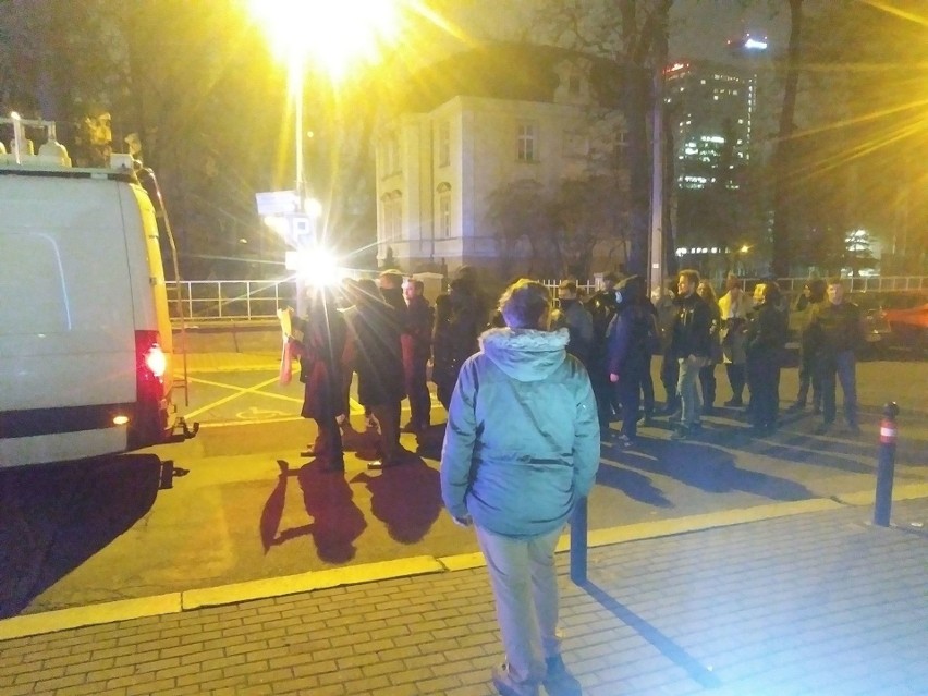W Katowicach demonstrowali prawicowi studenci. Była też...