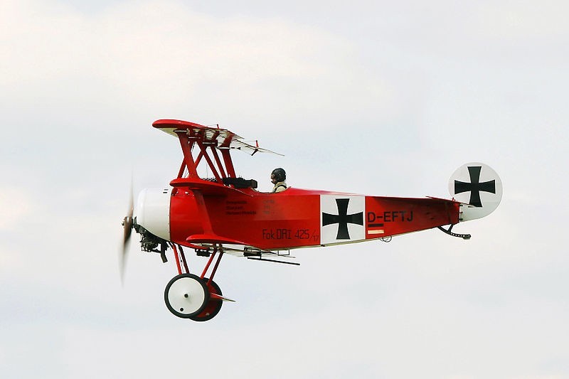 Zrekonstruowany Fokker Dr. I. Takim samolotem latał pod...