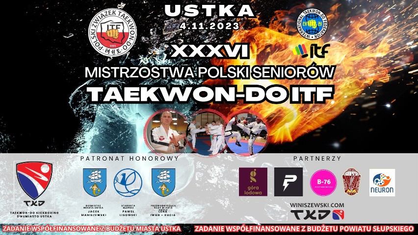 XXXVI Mistrzostwa Polski Seniorów Taekwon-do ITF w Ustce. Organizatorzy zapraszają na wydarzenie