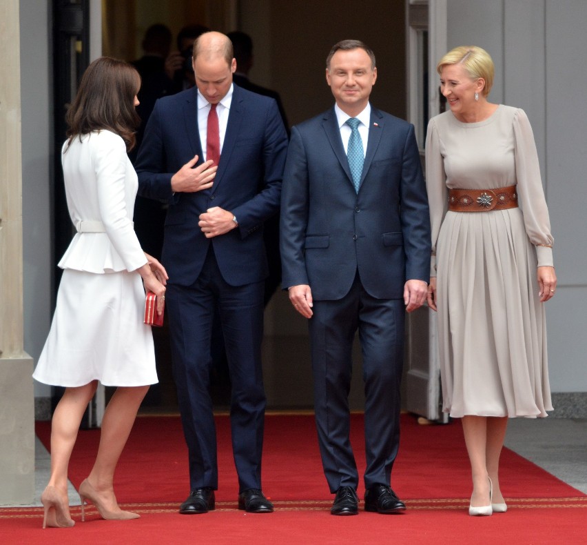 Książę William i Kate Middleton w Polsce [ZDJĘCIA] Gdzie można ich spotkać w Warszawie i Gdańsku?