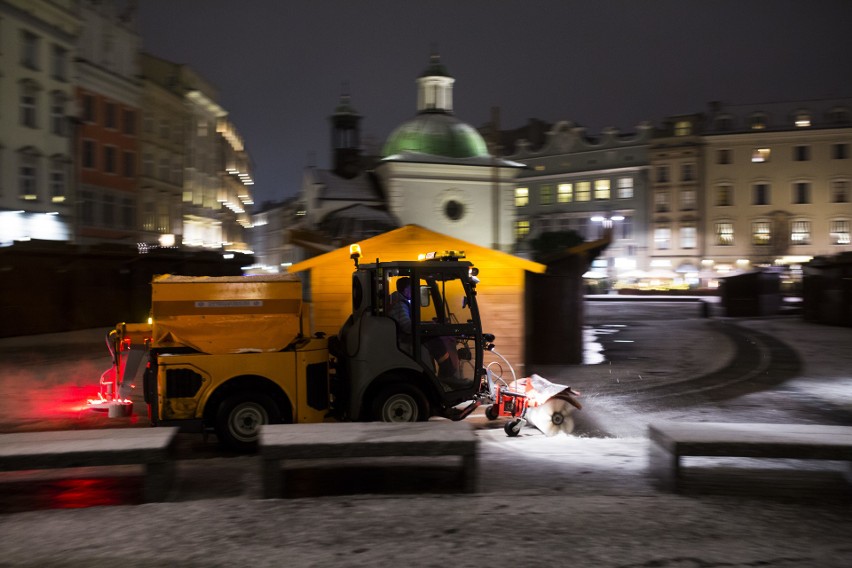 Pierwszy śnieg już w Krakowie! Zobacz piękne zdjęcia z Plant [ZDJĘCIA]