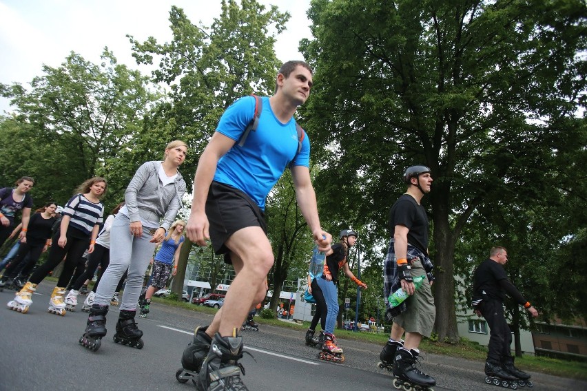 I Tyski Nightskating [ZDJĘCIA] Nightskating Tychy 2015