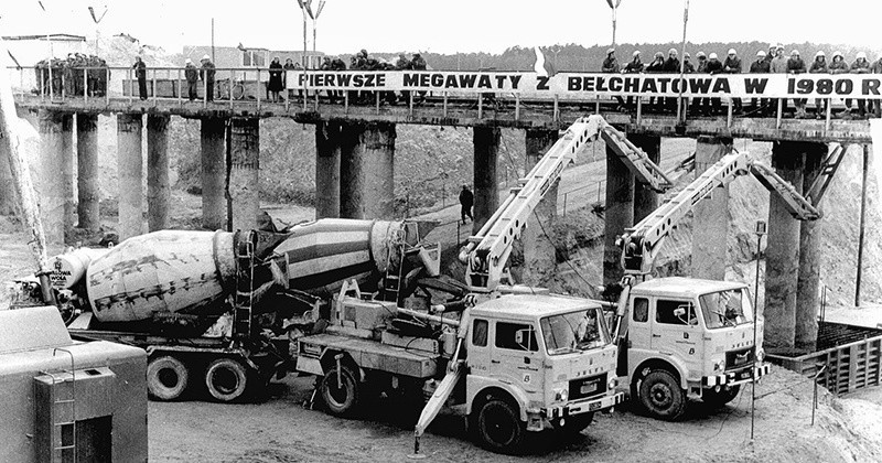 1977 - zapowiedzi pierwszych megawatów
