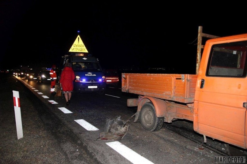 Do karambolu doszło około 17.20.