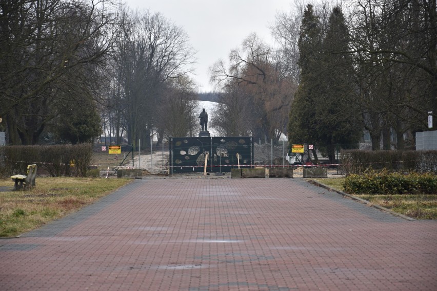 Remont Parku im. Fusińskiego w Sosnowcu....
