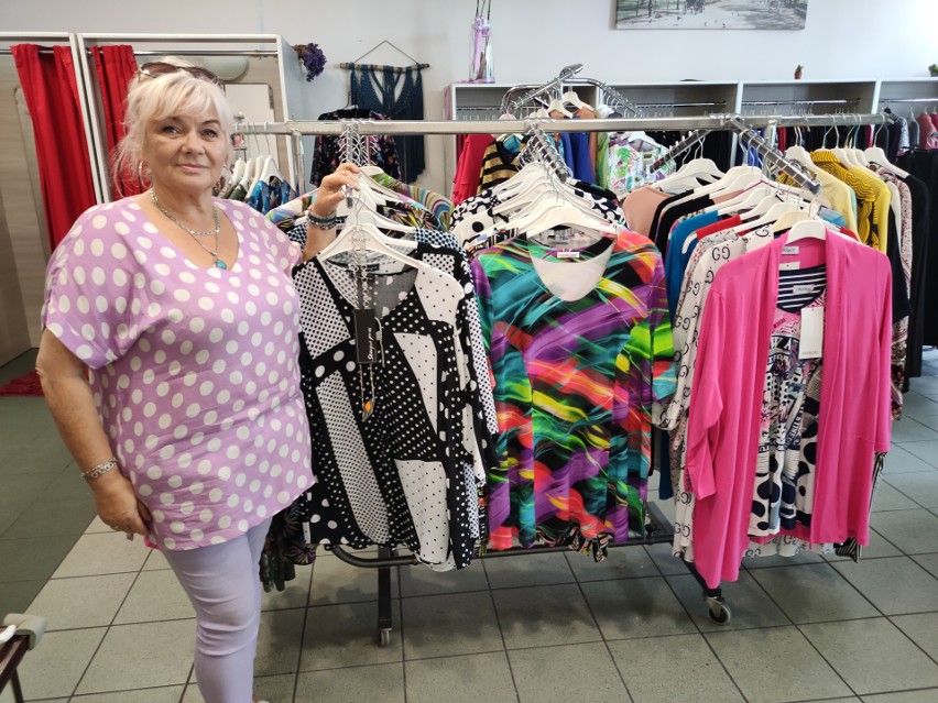 Teresa Ciesielczyk sprzedaje ubrania od ponad trzech dekad