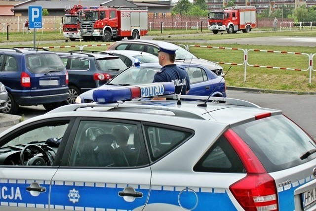 Łomżyńscy policjanci wzięli udział w szkoleniu pożarowym