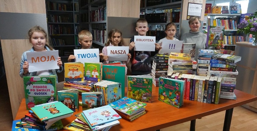W ramach Tygodnia Bibliotek w Opatowcu zorganizowano również...