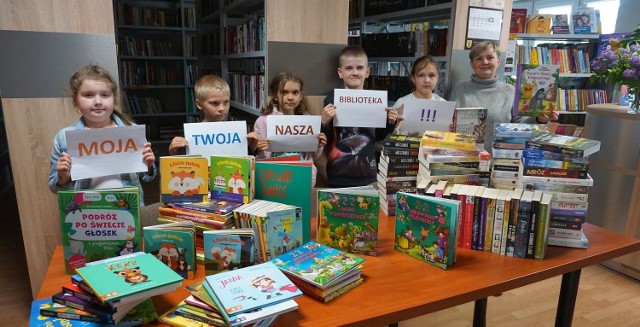 W ramach Tygodnia Bibliotek w Opatowcu zorganizowano również zajęcia czytelniczo-edukacyjne dla dzieci.