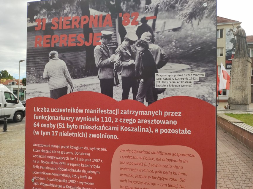 Bitwa o Wolność przed katedrą w Koszalinie. Historyczna wystawa i dyskusja 