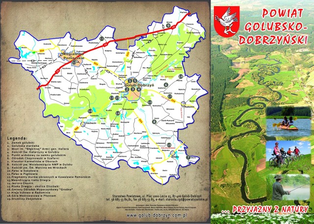 Budowa chodników i ścieżki ma wpłynąć na rozwój turystyki w powiecie, szczególnie w zakresie rowerowego ruchu turystycznego