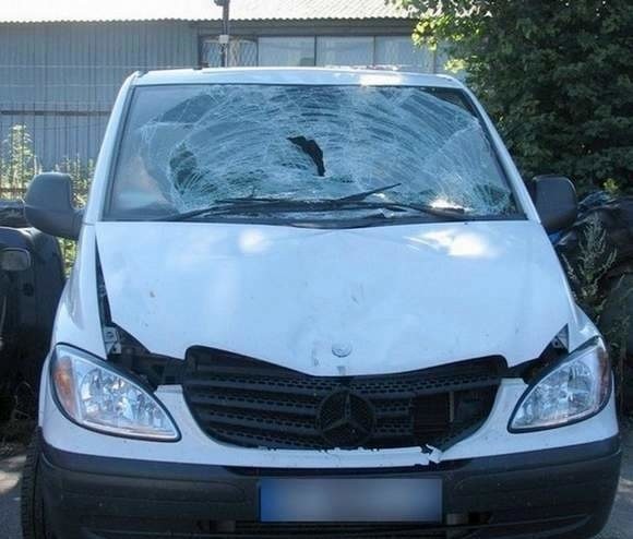 Francuski kierowca zabił 21-latka pod Łomżą (zdjęcia) 