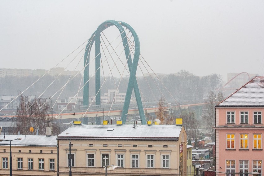 Dzisiaj w Bydgoszczy zrobiło się biało. Pod koniec tygodnia...