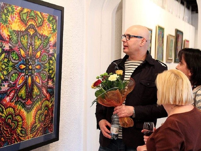 W GSW trwa wystawa Andrzeja Łączyńskiego. Oby nie była to ostatnia ekspozycja w salonie przy ul. Miedzianej .