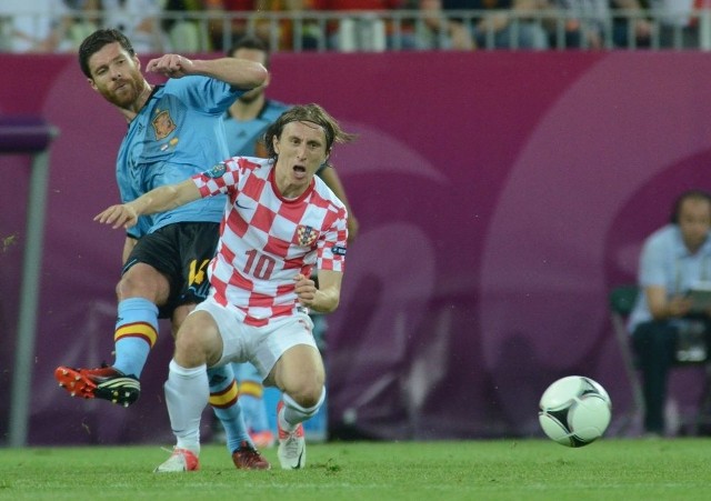 Luka Modrić zagra na MŚ 2014, dwa lata temu występował w ME 2012