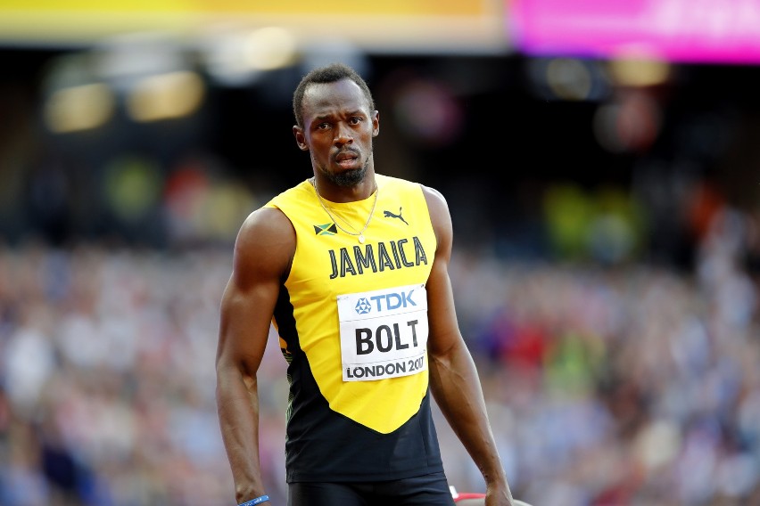 Usain Bolt (Jamajka) - brązowy medal w biegu na 100 m