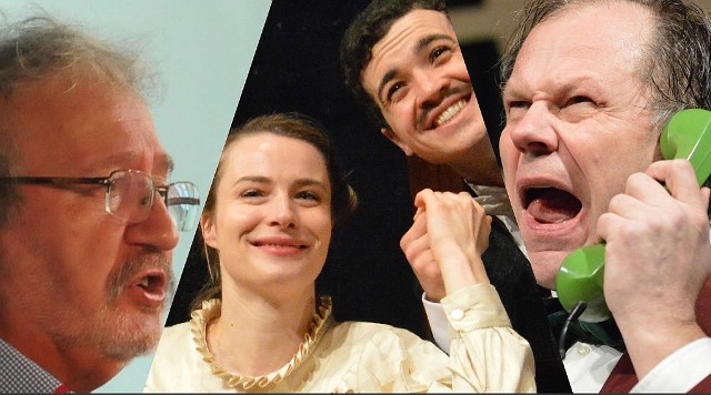 Krzysztof Daukszewicz, Joanna Koc i James Malcolm z Lubuskiego Teatru, Tomasz Kowalski z Ciach