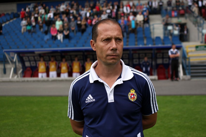 Marzec jako trener juniorów Wisły (2014 r.)