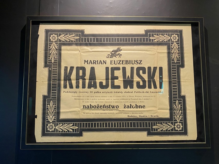 Klepsydra Mariana Krajewskiego poległego w obronie Warszawy...