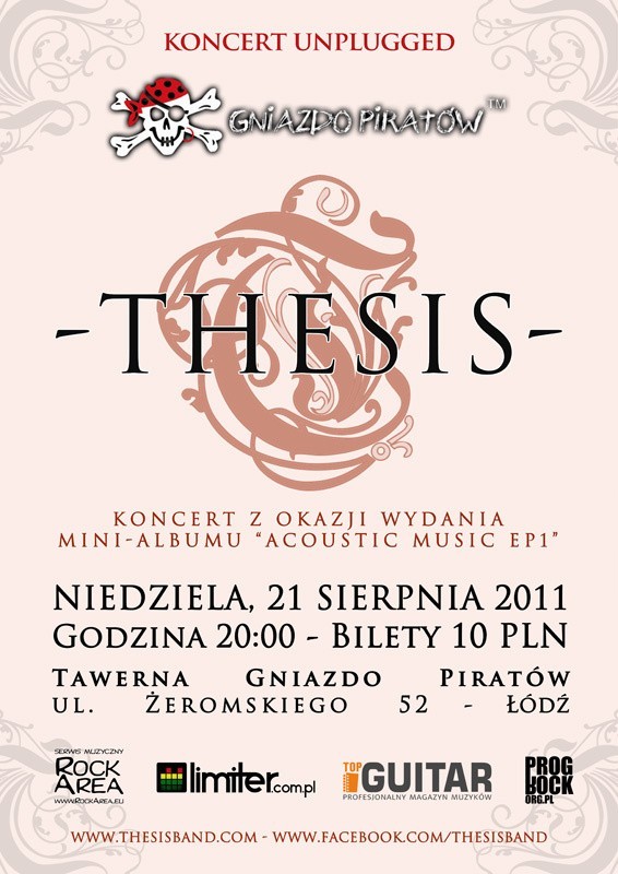 THESIS zagra koncert w Łodzi