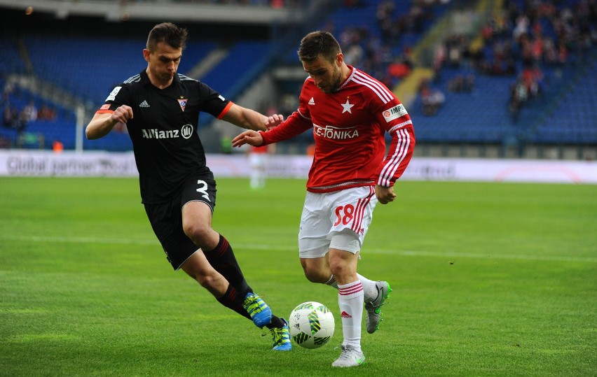 Górnik Zabrze przegrał 3:1 z Wisłą Kraków