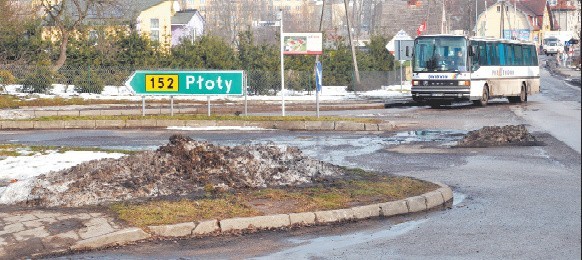 Skrzyżowanie ulic Szczecińskiej i Energetyków prawdopodobnie jeszcze w tym roku zostanie przebudowane (ma tu powstać rondo).