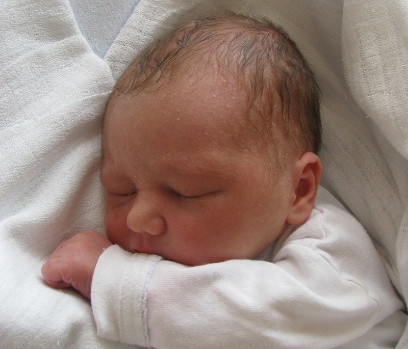 Syn Niny i Bogusława Bryków urodził się 5 sierpnia, ważyła...