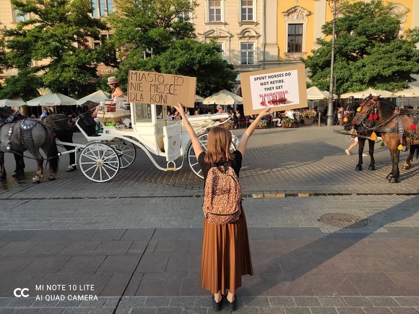 "Będziemy protestować, aż do zakończenia eksploatacji koni...