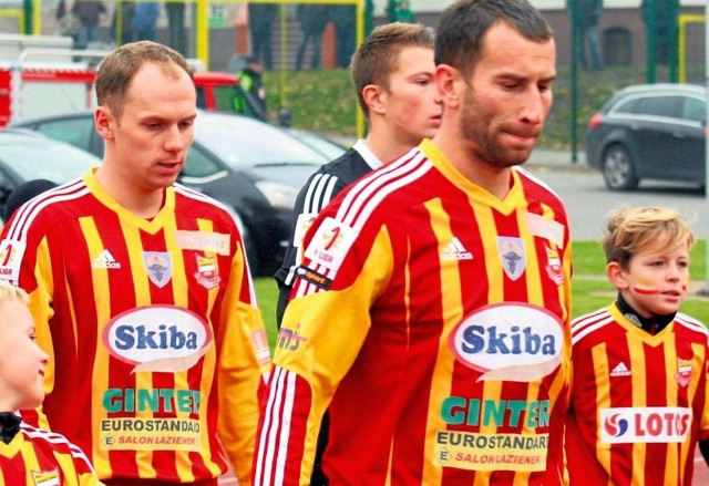 Markowi Gancarczykowi (z prawej) i Rafałowi Siemaszko z końcem czerwca wygasają kontrakty.