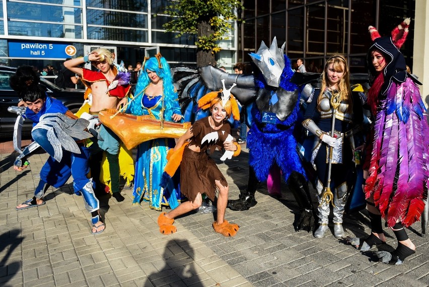 Cosplayerzy na Poznań Game Arena 2018....