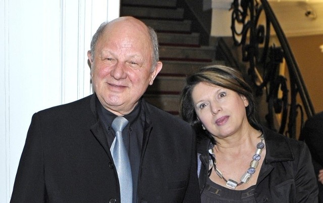 Para była razem 43 lata. Dla aktorki Jan Greber był drugim mężem.Premiera spektaklu „39 steps”, 2009 rok.