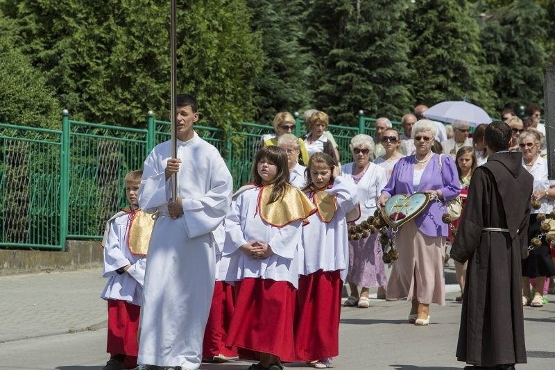 Procesje Bożego Ciała w Pińczowie