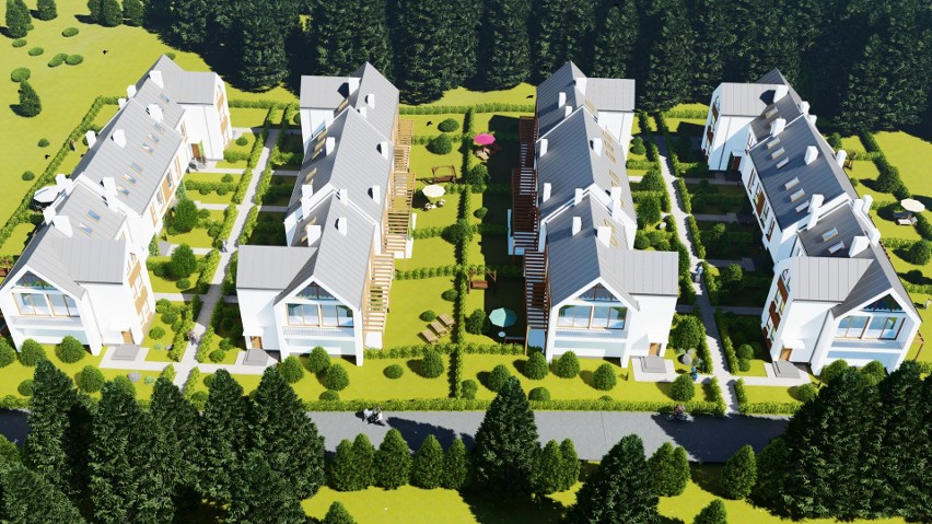 Wiśniowe Wzgórza - nowe, wyjątkowe osiedle powstaje blisko Kielc. Zobaczcie wizualizacje 