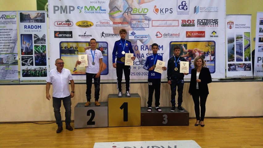 Zapasy. Szymon Godun (Wschód Białystok) drugi w Pucharze Polski kadetów