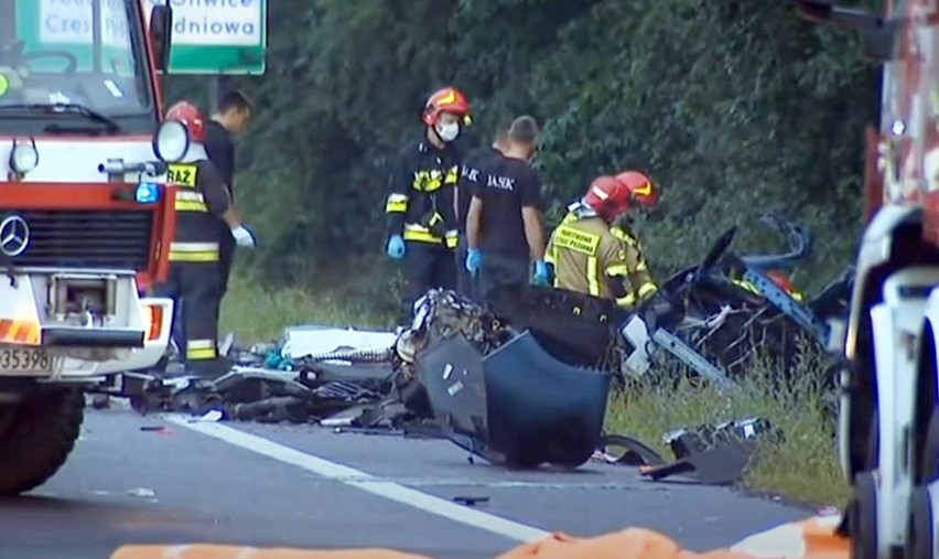 Tragiczny wypadek w Kleszczowie: Nie pamiętam takiego...