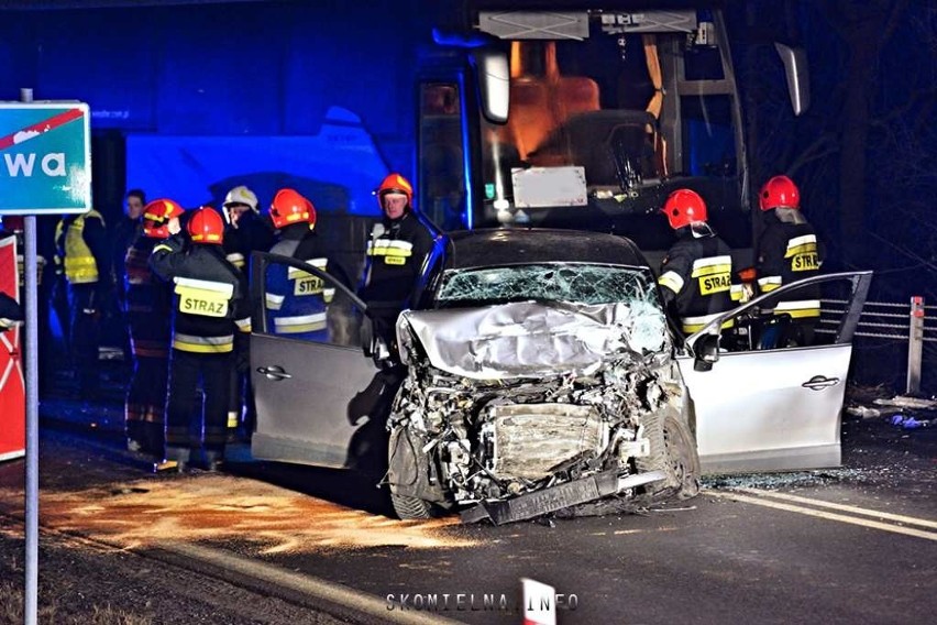 Zakopianka. Tragiczny wypadek między Myślenicami a Rabką Zdrój w Naprawie