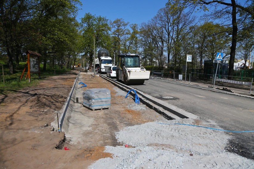 Pętla Osobowice zamknięta. Trwa tam remont, tramwaje jeżdżą...