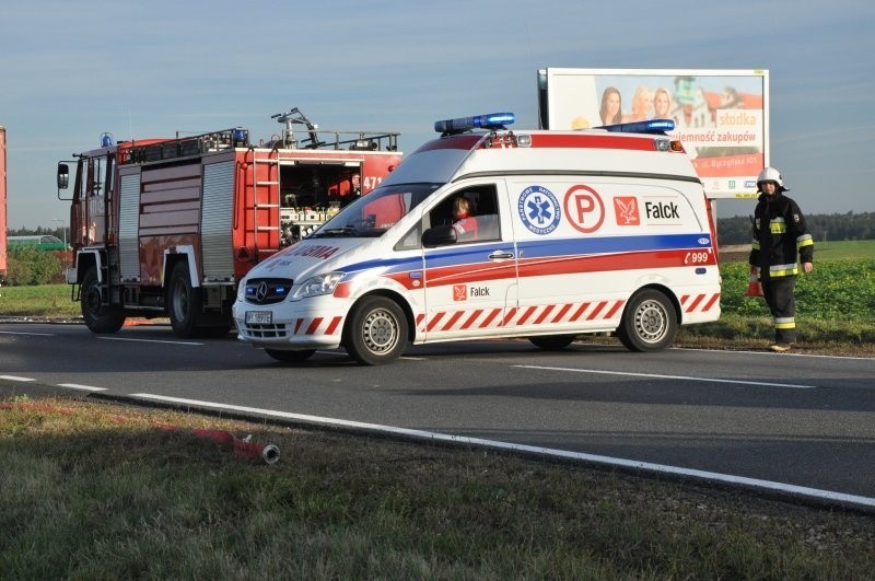 Tragiczny wypadek na remontowanej drodze krajowej nr 11 w...