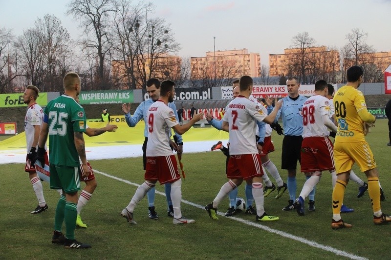 ŁKS Łódź - Warta. Piłkarska pierwsza liga.   ŁKS zamyka już  szpital