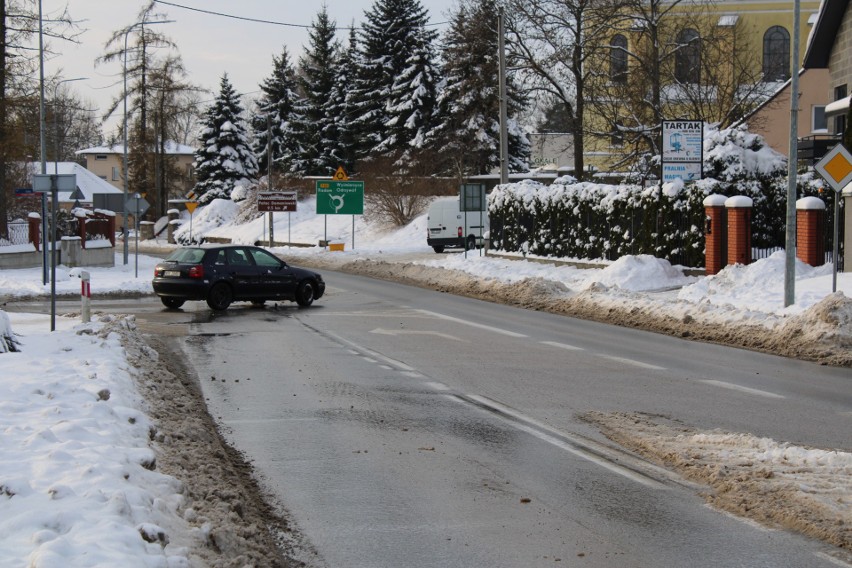 Ciężkie warunki mieli nie tylko kierowcy, którzy we wtorek...