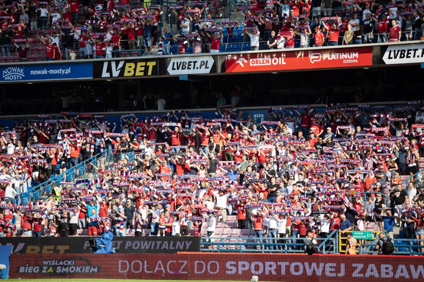 Zobacz kibiców na meczu Wisła Kraków - Lechia Gdańsk [ZDJĘCIA]