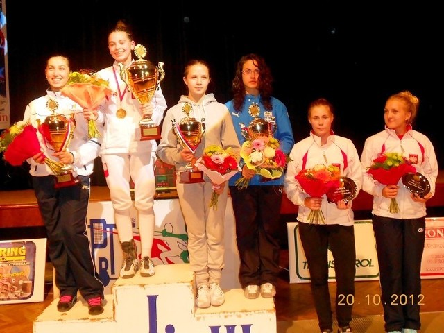 Julia Chrzanowska na najwyższym stopniu podium Pucharu Europy.