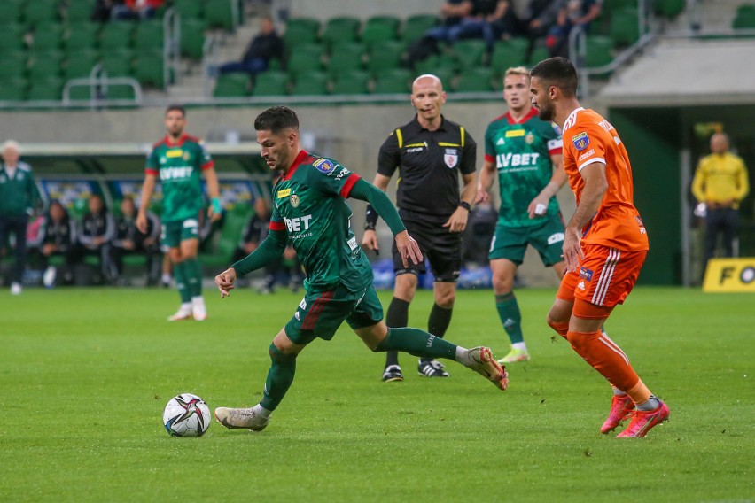 Śląsk Wrocław przegrał z Bruk-Betem Termalicą Nieciecza 0:1...