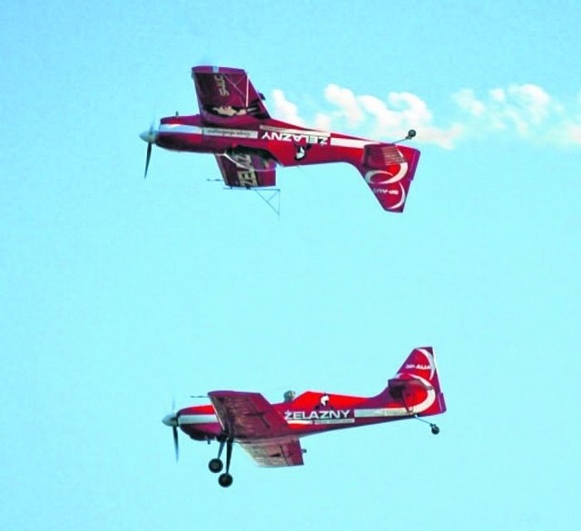 Charakterystyczny samolot grupy Żelazny pojawia się bardzo często na poznańskim niebie