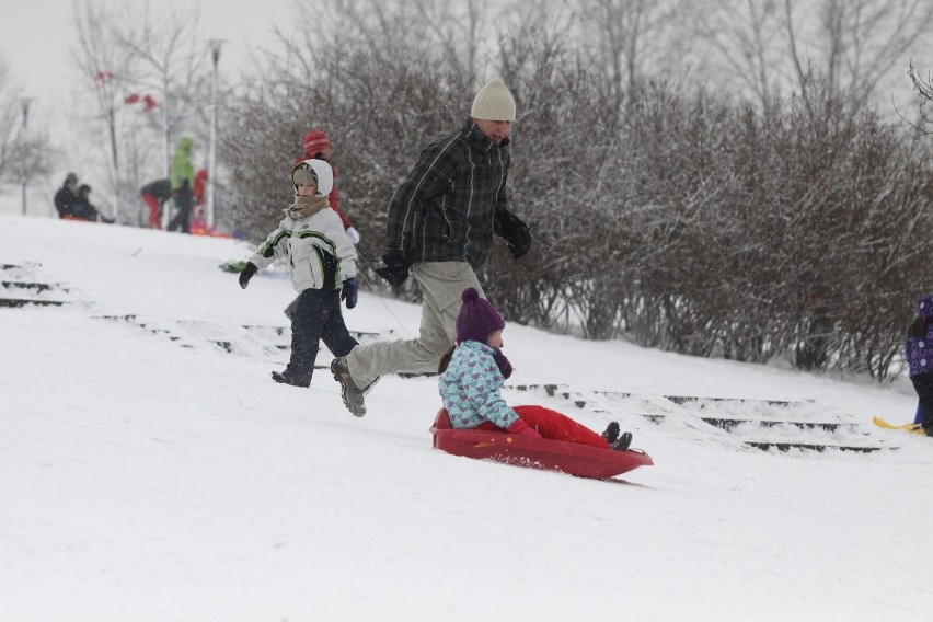 Tłumy na Górce Środulskiej w Sosnowcu