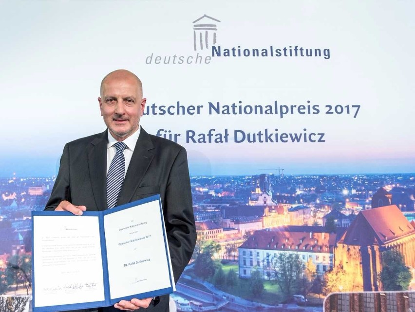 Prezydent Dutkiewicz z Niemiecką Nagrodą Narodową 