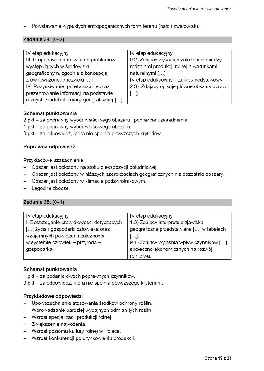 Próbna matura 2021: geografia poziom rozszerzony. ARKUSZ CKE + ODPOWIEDZI. Trudne zadania na egzaminie z geografii? 16.03.2021