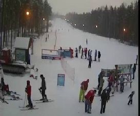 Na kieleckim Stadionie leży około metr śniegu.