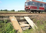 Zamiast porządnego remontu torów przerażająca prowizorka