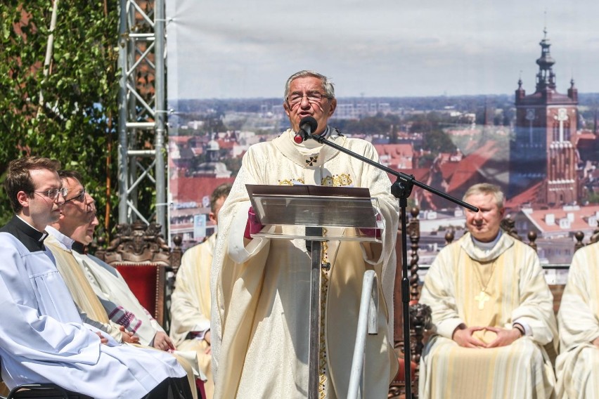 Procesja Bożego Ciała ulicami Gdańska w 2018 r.